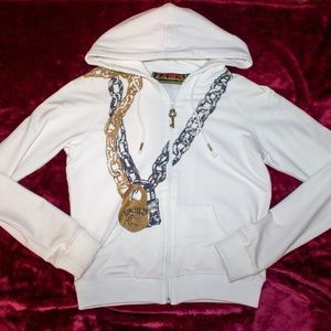 **SOLD** L.A.M.B. by Gwen Stefani Spring 2006 “Key To Me” Hoodie Size L